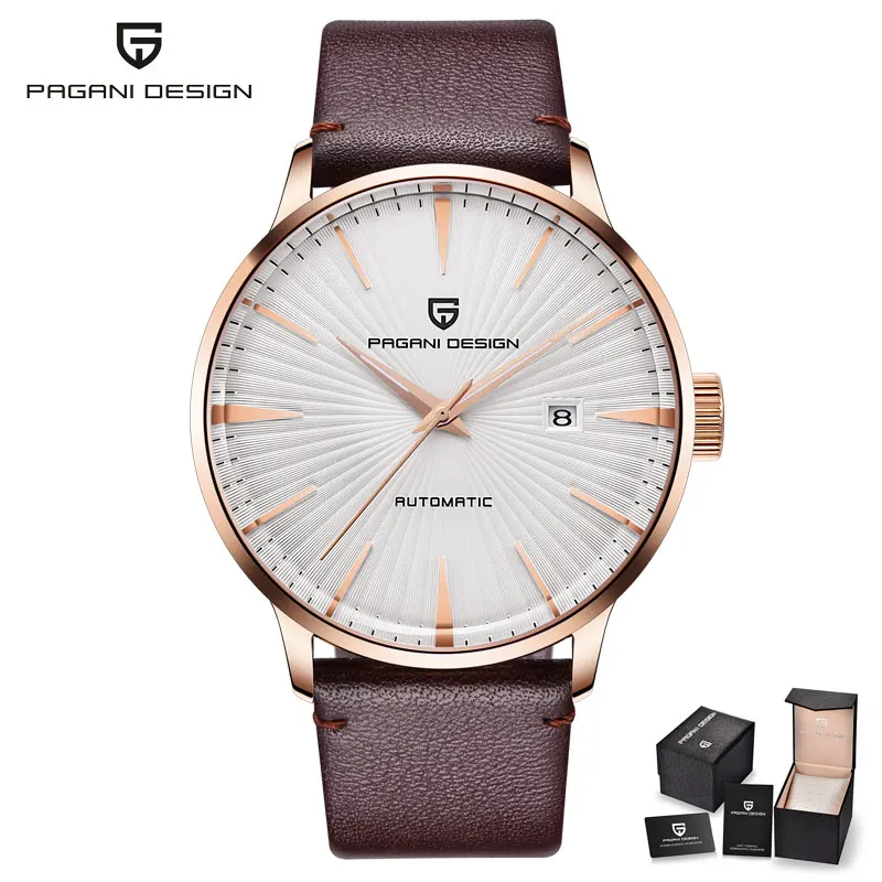 PAGANI DESIGN Fashion Mechanische Männer Uhr 100M Wasserdicht klassische Marke Luxus Automatische Business männlichen armbanduhr Sport Uhr