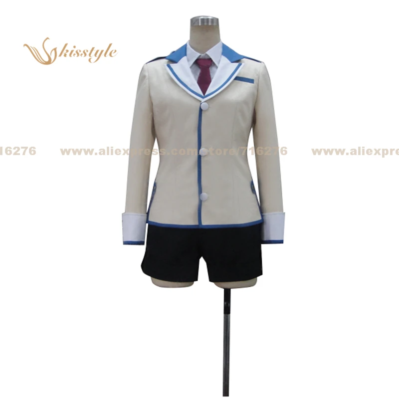 

Kisstyle Fashion If Her Flag Breaks Megumu Tozokuyama Uniform COS Clothing Cosplay Costume,Customized Accepted