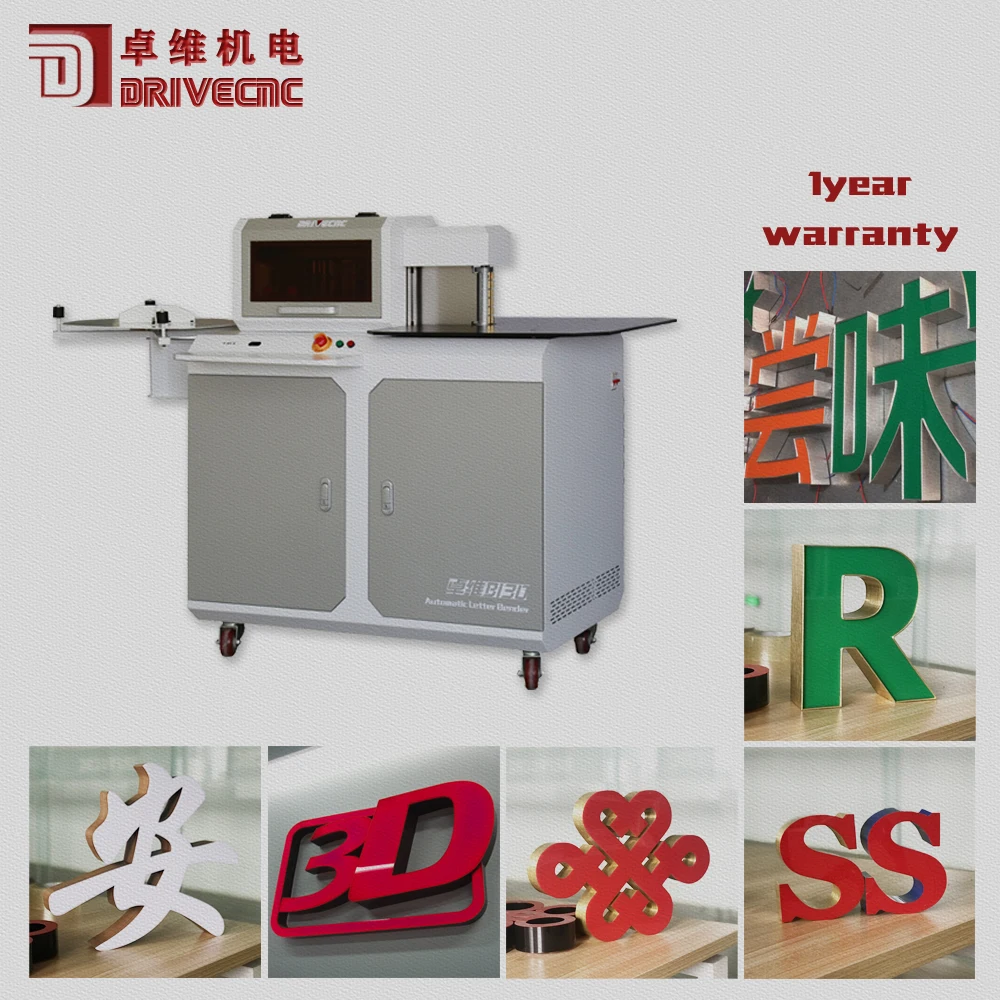 

Aluminum auto channel letter bender for advertising Automatic Fabrication Channel Letter Bending Machine for Aluminum Materials