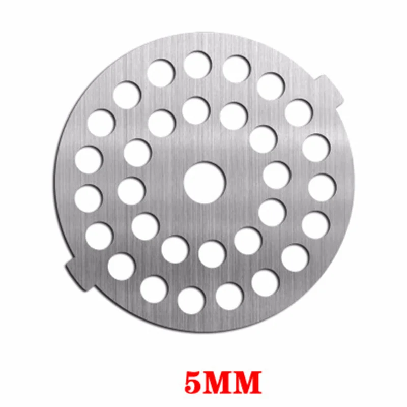 Meat Grinder Plate 3/5/7mm Stainless Steel Mincer Blade Knifes For 55mm 5# Meat Grinder Spare Parts