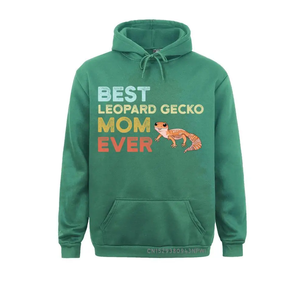 Best Leopard Gecko Mom Ever Funny Reptile Mom Pullover Men Sweatshirts Novelty Hoodies Latest Geek Clothes