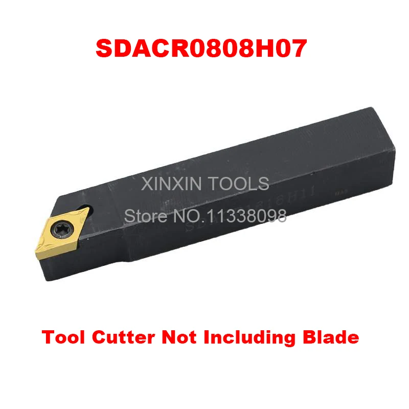 SDACR0808H07 8*8mm Metal Lathe Cutting Tools Lathe CNC Machine Turning Tools External Turning Tool Holder S-Type SDACR