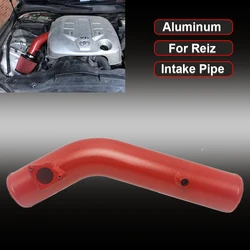 Car Cold Air Intake System Parts Aluminum Red Air Intake Pipe For Mark Reiz Lexus is250 Sylphy Bluebird TIIDA Venucia