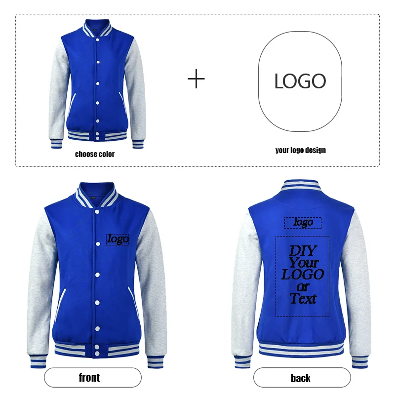 Vibe Style Baseball Uniform New Men\'s And Women\'s Bomber Jacket Fashion Clothes Streetwear Coat Lovers Baseball Uniform