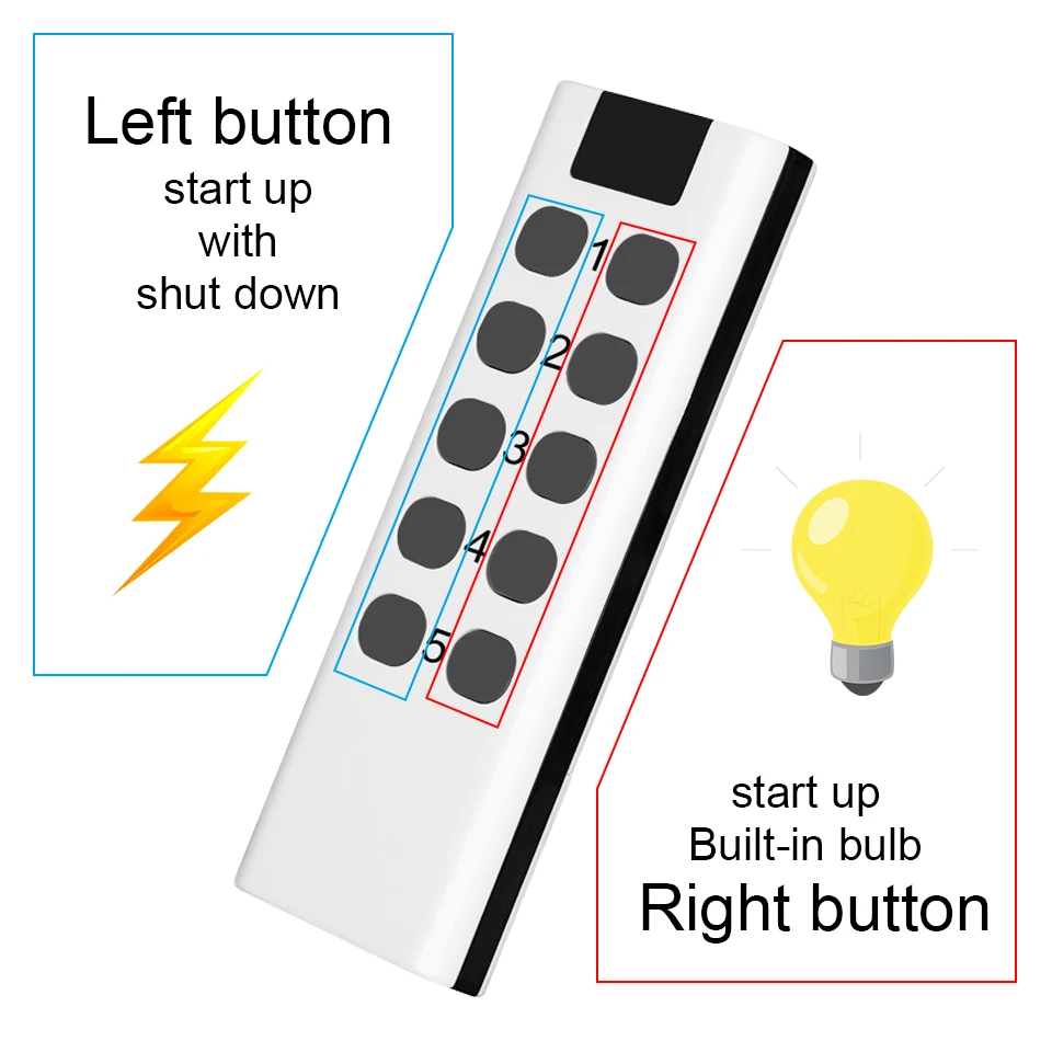 Smart Plug EU Franse stopcontact 433Mhz Universele afstandsbediening Controller RF-schakelaar Programmeerbare stopcontacten Home Assistant