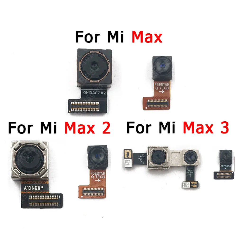 Rear Front Camera For Xiaomi Mi Max 2 3 Max2 Max3 Facing Back Selfie Frontal Backside Camera Module Repair Spare Parts