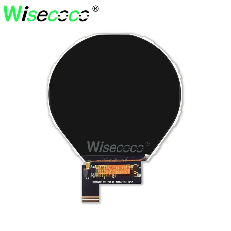 Wisecoco 3.4 Cal okrągły wyświetlacz 800x800 okrągły ekran LCD podwójny Panel MIPI 60Hz płyta sterownicza