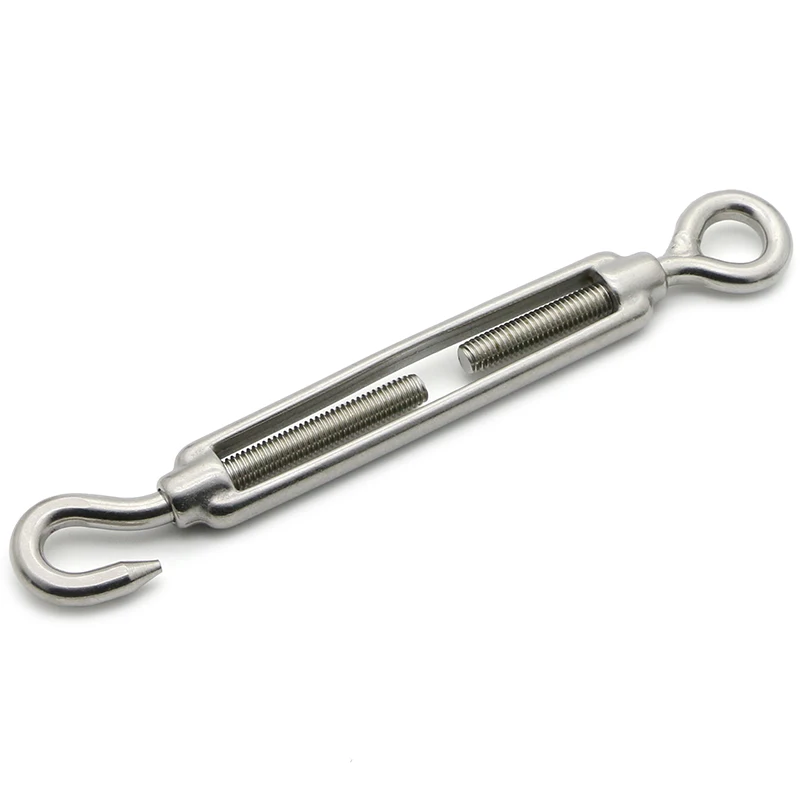 2 Chiếc M4M5M6M8M10M12 Inox 304 Móc & Mắt Turnbuckle Dây Căng Thẳng