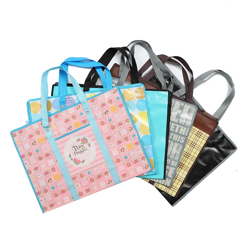 Verdicken Quilt Organizer Lagerung Tasche Gepäck Taschen Tragbare Einkaufen Reisen Feuchtigkeit Beweis Paket Kleidung Studenten – Detail 1