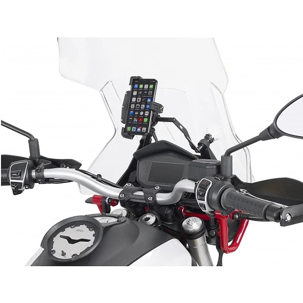 รถจักรยานยนต์อุปกรณ์เสริม Bracket สำหรับ MOTO GUZZI V85 TT 2019-2020ขาตั้งโทรศัพท์ผู้ถือโทรศัพท์สมาร์ทโฟน GPS V85TT