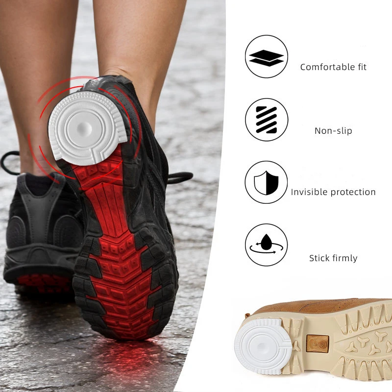 AFI Shoe Sole Sticker Sole Wear-resistant Rubber Sticker Heel Protection Self-adhesive Tailorable Sports Anti-Slip Sticker