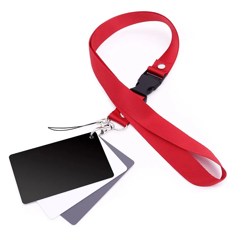 Grey Card White Balance Card 18% Exposure Photography Card Custom Calibration Gray Card Camera Checker Video DSLR