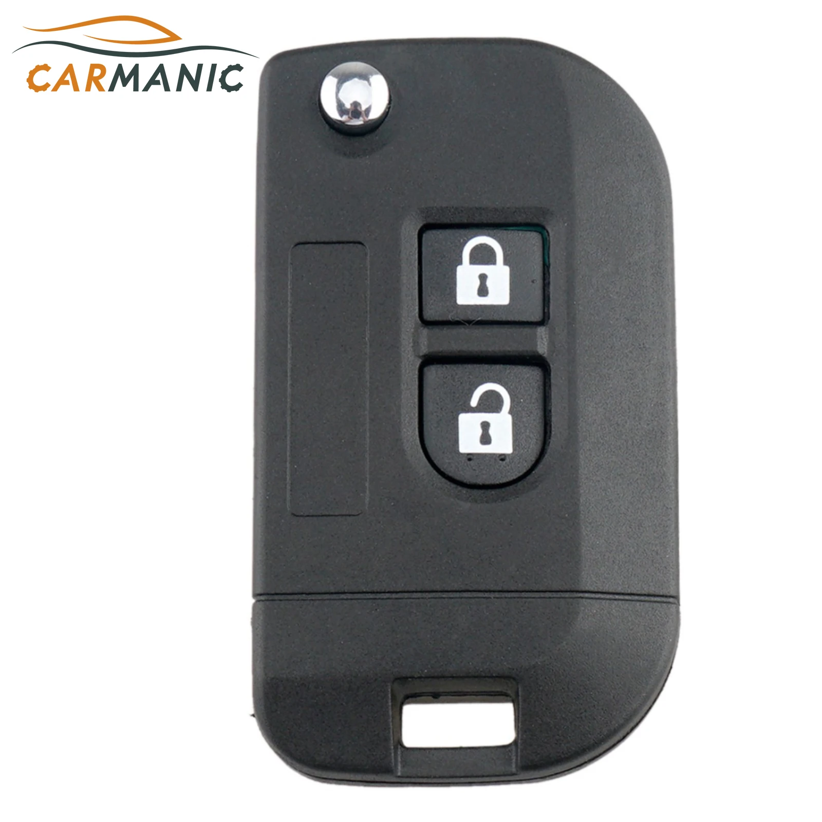 Car key Case Fob Cover  Flip Folding Remote Key Shell 2 Buttons for Nissan Qashqai primera Micra Navara Almera Note Sunny