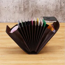 Men Credit Card Holder Leather Purse for Cards Case Wallet for Credit ID Bank Card Holder Women Cardholder Cash Wallet