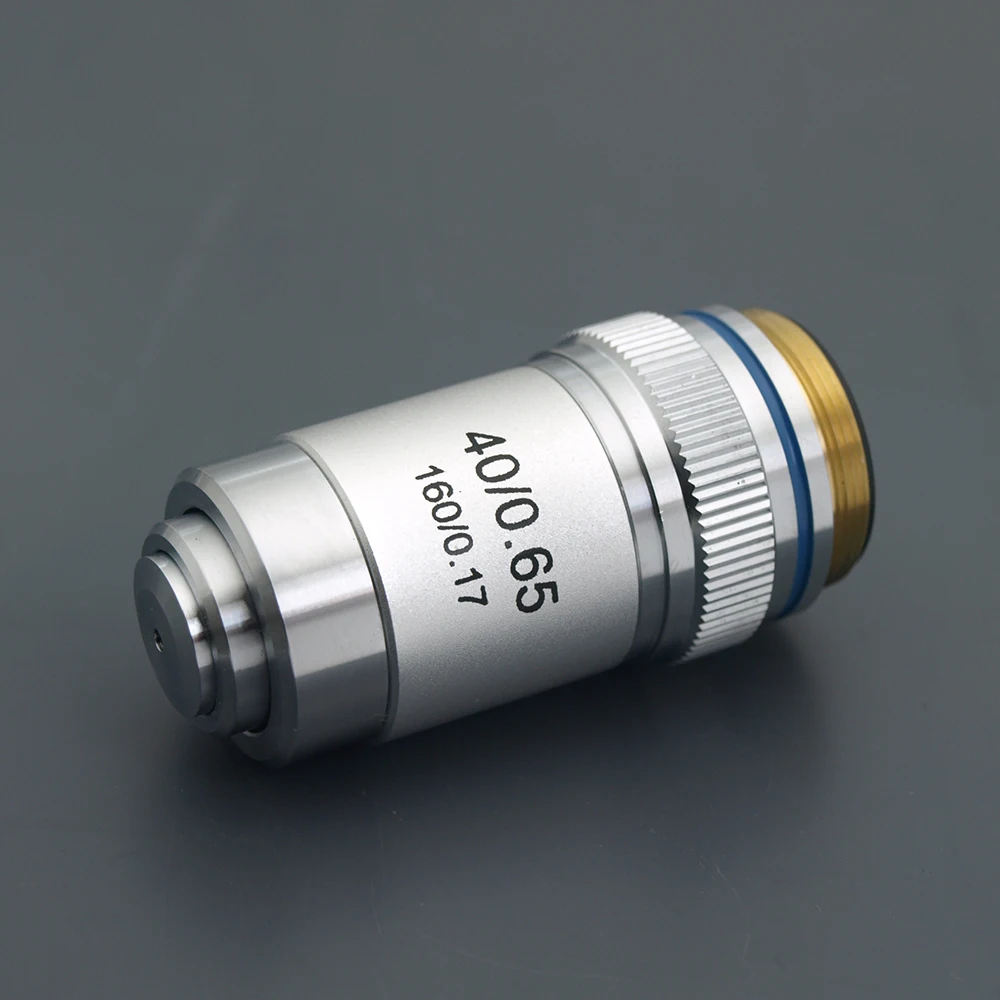 4X 10X 20X 40X 60X 100X High Quality Microscope Objective Lens Achromatic Objective Laboratory Biological Microscope parts