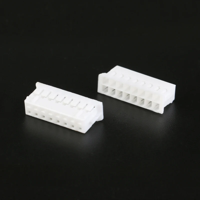 50Pcs/lot PHD 2.0mm double 2.0mm plug connector terminal Plastic shell 2x3P 4P 5P 6P 7P 8P 10P  Crimps Terminals