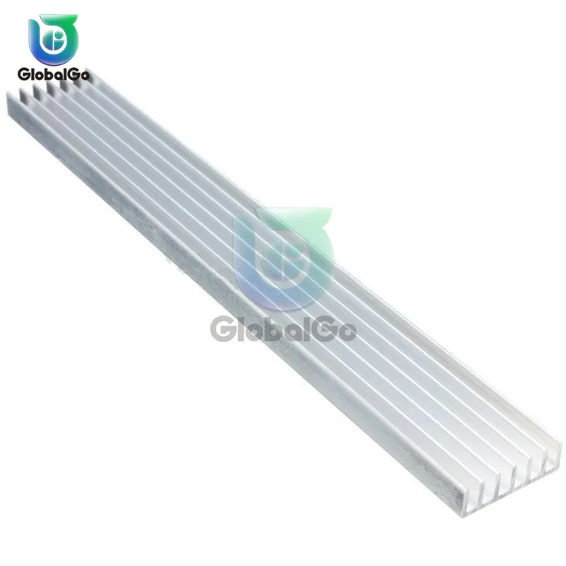 150x20x6mm Computer Cooler Radiator Aluminum Heatsink Heat sink for Electronic Chip Heat Dissipation Cooling Pads 150*20*6