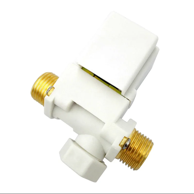 G1/2"  DC12V Tee type Solar solenoid valve  pilot type 220V NC Controll the Solar water heater DN15 External screw thread