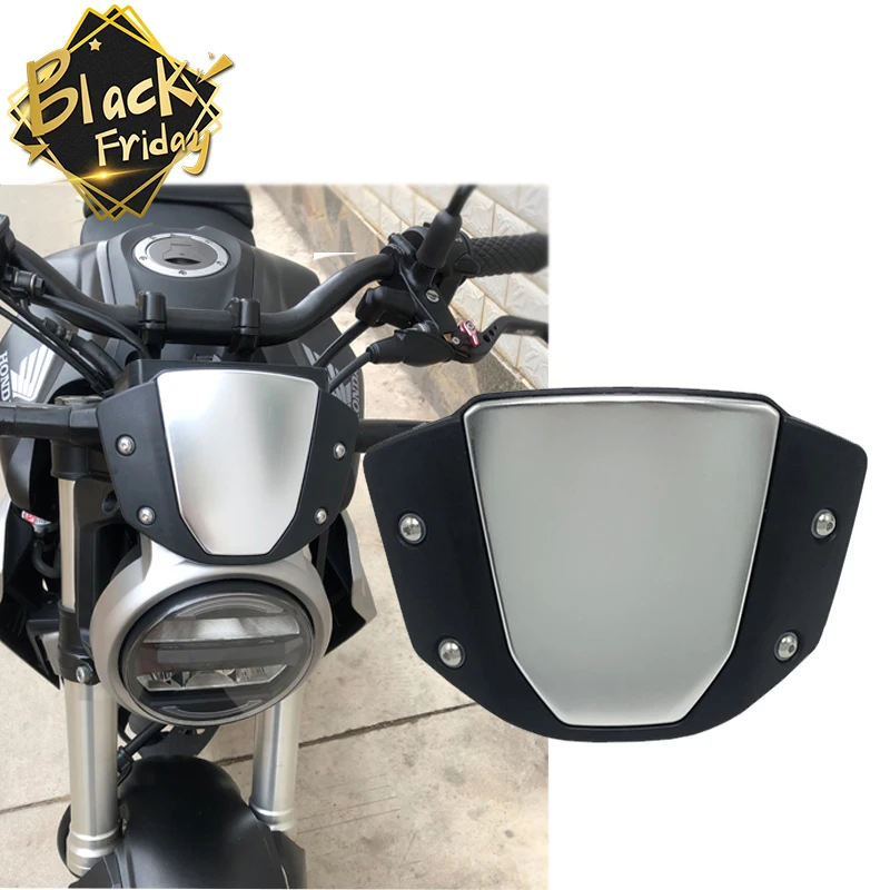 

For Honda CB300R CB250R CB150R CB125R Windshield 2019-2021 WindScreen Front Screen WindScreen Wind Deflector CNC Aluminum