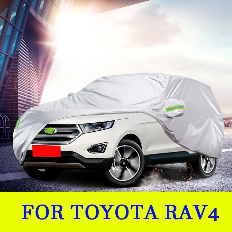 

Exterior Full Car Cover Outdoor Protection Snow Cover Sunshade Waterproof Dustproof for Toyota RAV4 XA30 XA40 XA50 2009-2021