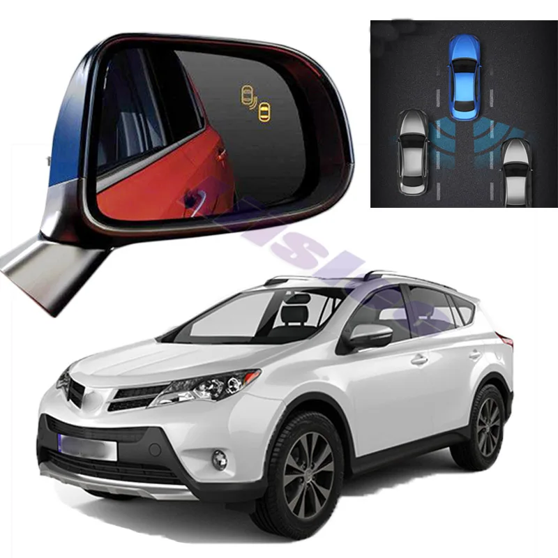 

Car BSM BSD BSA Radar Warning System Safety Driving Alert Mirror Detection Sensor For TOYOTA RAV4 XA40 2012 2014 2016 2017 2018