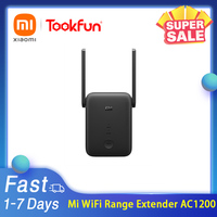 New Global Version Xiaomi Mi WiFi Range Extender AC1200 1200Mbps Ethernet Port 2.4GHz And 5GHz Band Amplifier WiFi Signal Router