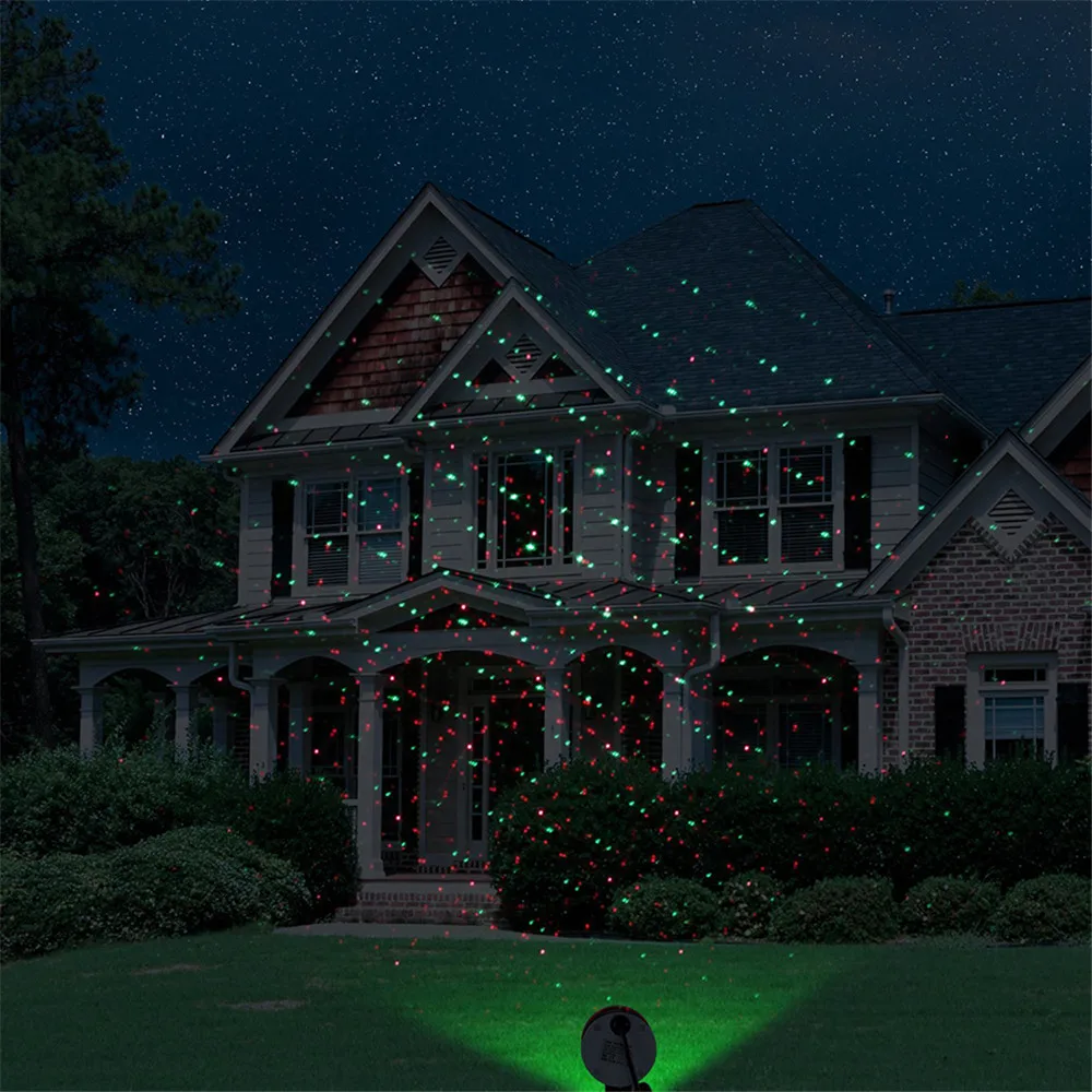 Led moving light Full Sky Star Laser Projector Lighting  Party LED Stage Light Outdoor Christmas Projector To Spot On House Gard