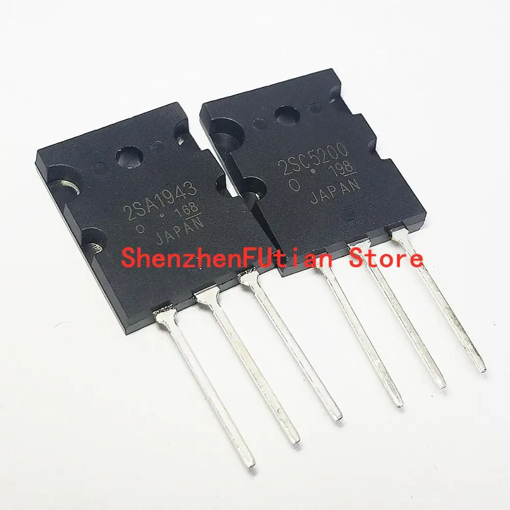 

10pcs/5pair ( 5PCS C5200 + 5PCS A1943 ) 2SA1943 2SC5200 TO-3P