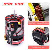 SURPASS HOBBY Rocket 540 V4S 3.5T 8.5T 10.5T 13.5T 17.5T Sensored Brushless Motor for Modified Drift Spec Stock 1/10 1/12 F1 Car