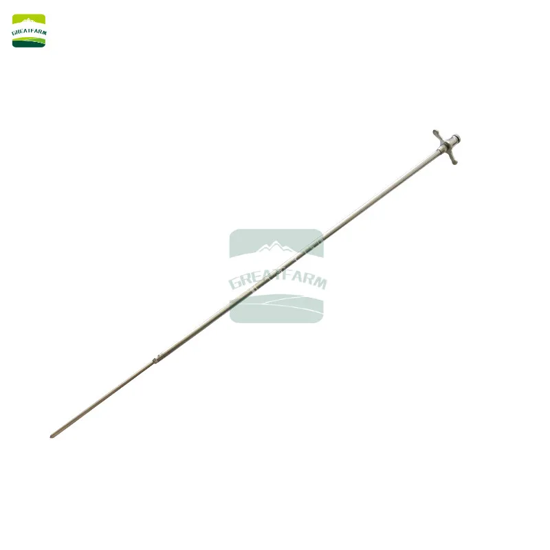 5pcs Cattle Artificial Insemination Stainless Steel Needles Cow AI Gun Farm Animal Breeding Equipment Livestock 20 Tubes Top