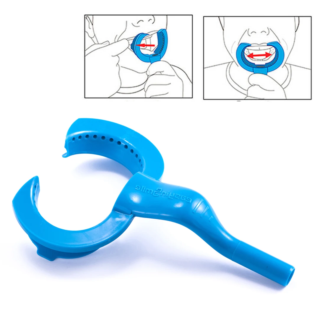 2pcs Dental Mouth Opener Cheek Lip Retractor Oral HVE Suction Autoclavable Material for Dentistry Chair Suction