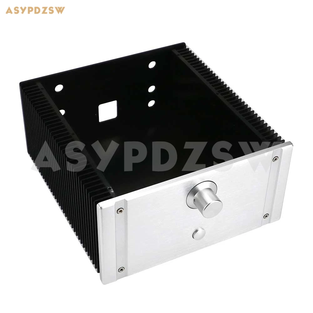 2412C Full Aluminum Power Amplifier Chassis Class A Case Amp Enclosure Audio Box