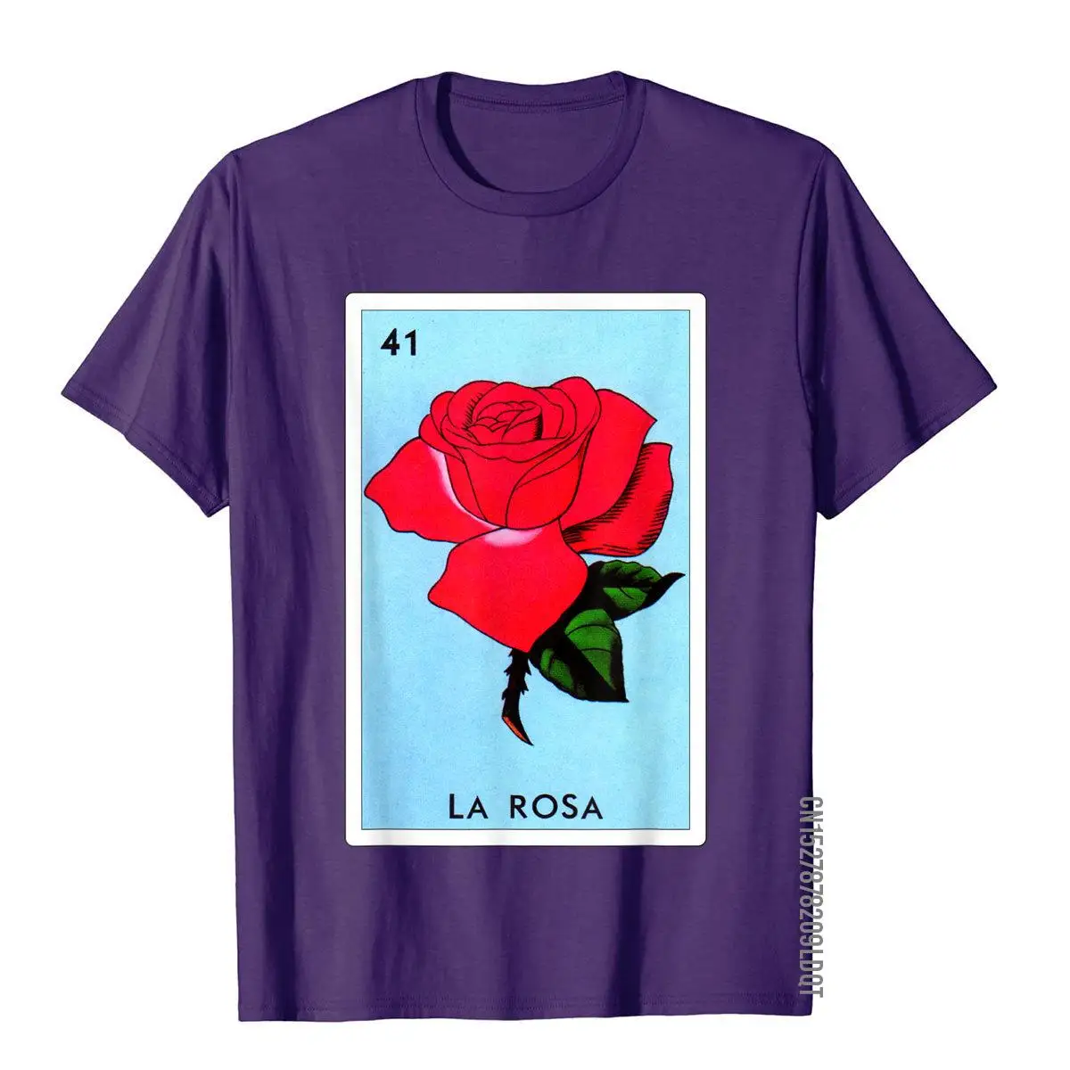 La Rosa Mexican Lottery Gift - Classic Version La Rosa T-Shirt Gift Cotton Young Tops T Shirt Preppy Style Coupons T Shirt