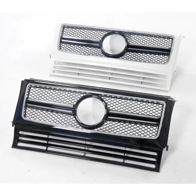 Middle grille for Mercedes-Benz G-Class G63 W463 G500 G55 G350d For AMG plastic front grill GT vertical bar Car styling bumper