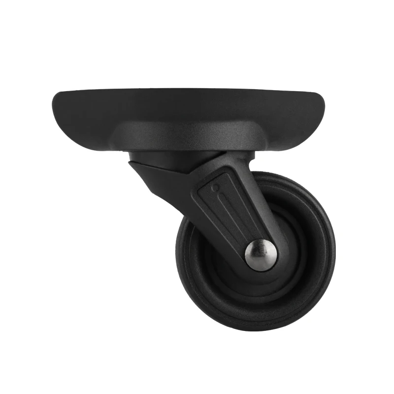 Rueda de reparación de maleta a la moda, piezas de rueda giratoria, rotación elástica de 360 grados para reemplazar la nueva rueda de maleta