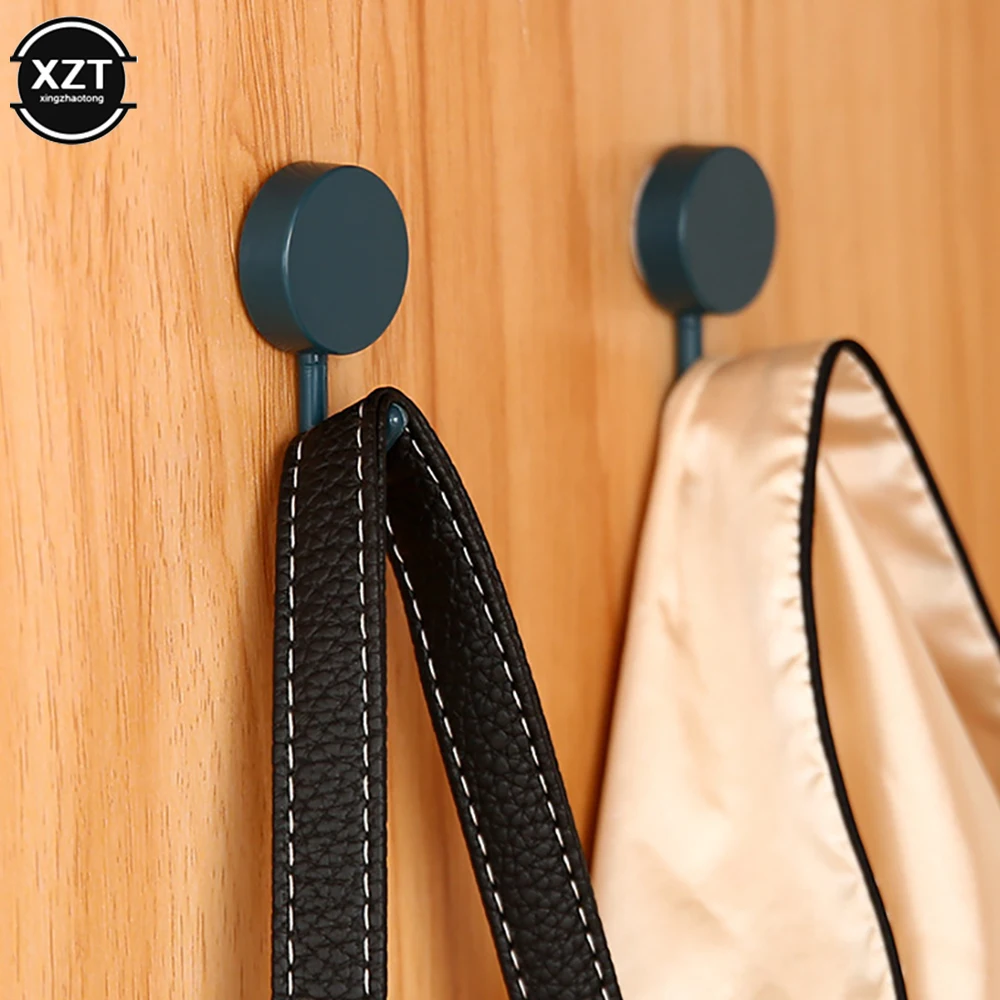 10pcs/lot Creative Sticker Hook Free Punch Wall Sticker Seamless Hook Key Placement Classification For Kitchen Bathroom Storage