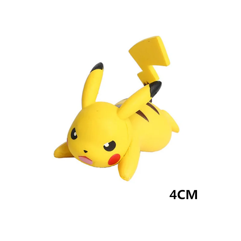 Neue 3-8CM Pokemon Hot Cartoons Film Anime Figur Pikachu Vulpix Eevee Venusaur Sammlung Pet Action Modell Spielzeug geschenke – Detail 24