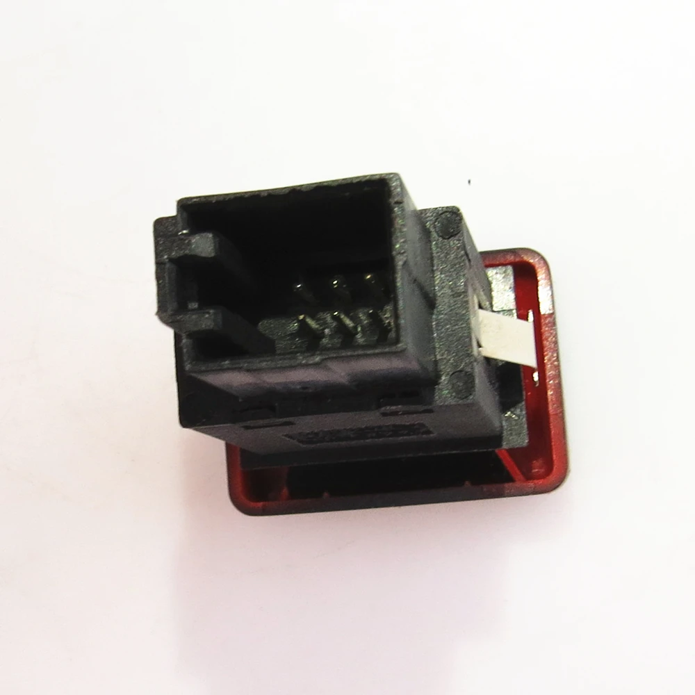Car double Flash Light Switch Red Hazard Warning Emergency Switch Button For A4 S4 RS4 B6 B7 2001-2008 8ED941509 8ED 941 509