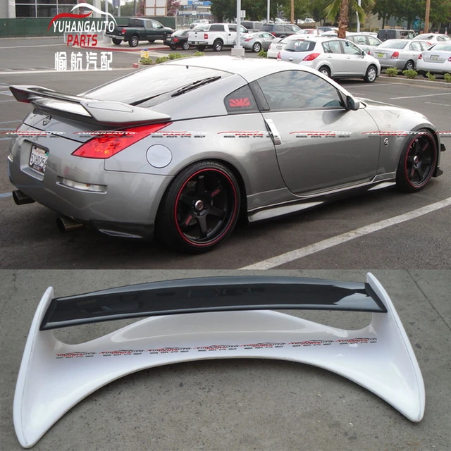 Suitable for Auto Parts Are Nissan 350z Z33 Nismo V2 Resin Fiber Tail Fixed  Wing - AliExpress