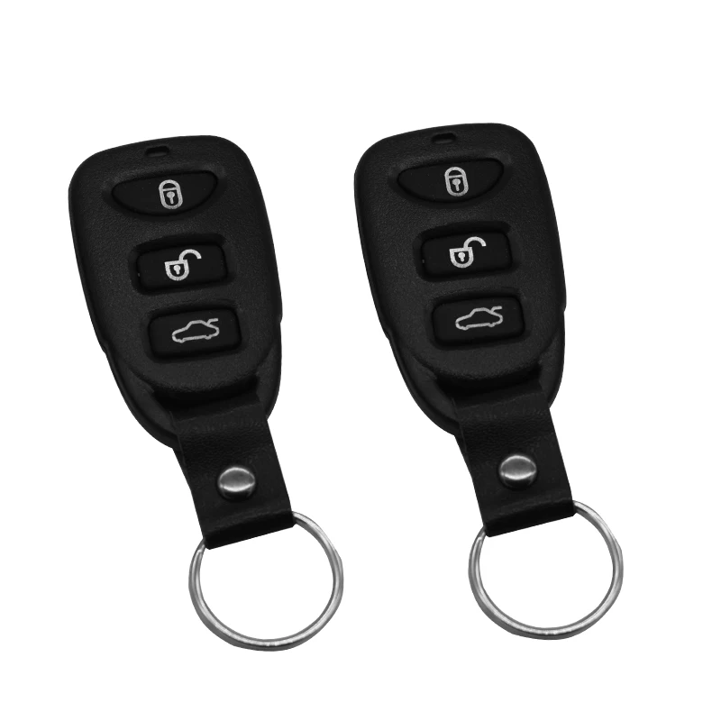 Car remote control central locking, one tractor three car central locking system, 12V door lock, sound and light reminder