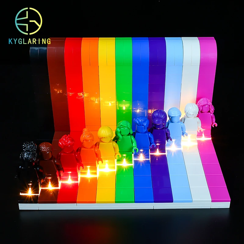 Kyglaring Led Lighting Set DIY Toys For 40516 Everyone is awesome (Not Included Building Blocks)