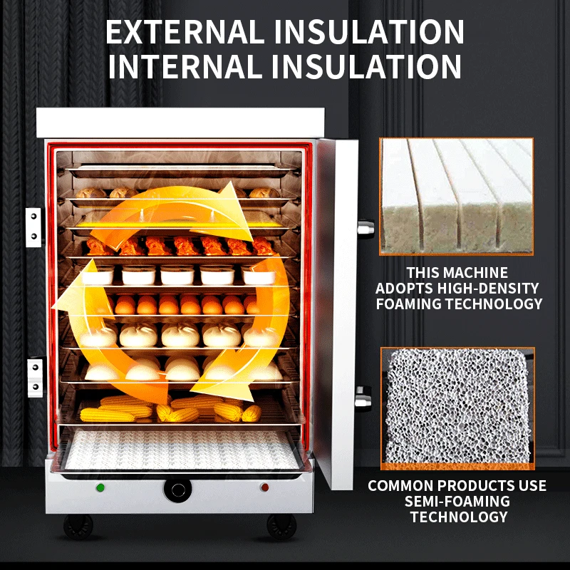 商用蒸気ボックス蒸しボイラー220v/380v米蒸し蒸しパン蒸しキャビネット垂直米蒸し町
