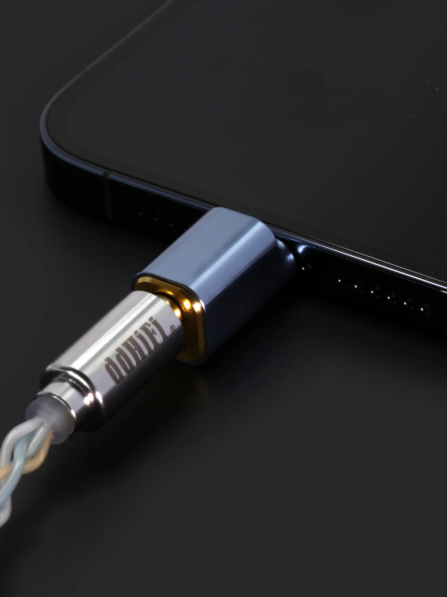 DD ddHiFi New Aluminum Alloy TC35i (2021) Lightning to 3.5mm Jack AUX Male Headphone Adapter for iOS iPhone / iPad / iPod Touch