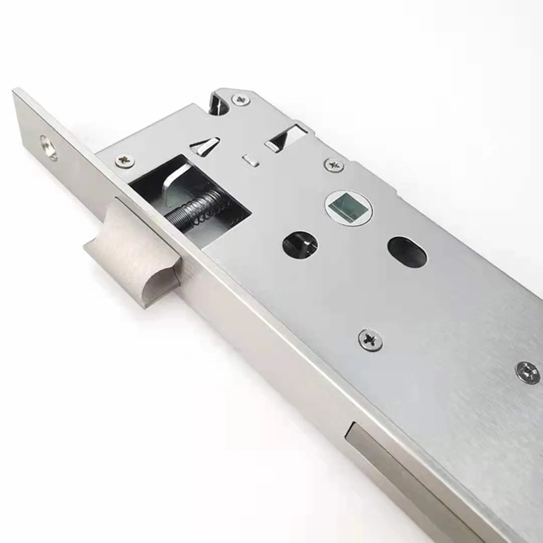 Stainless Steel  Narrow Lock Body For FingerPrint Door Lock  Size 8530 8535 8540 8550 8560 8570 Smart Lock Body Of Alumiumn Door