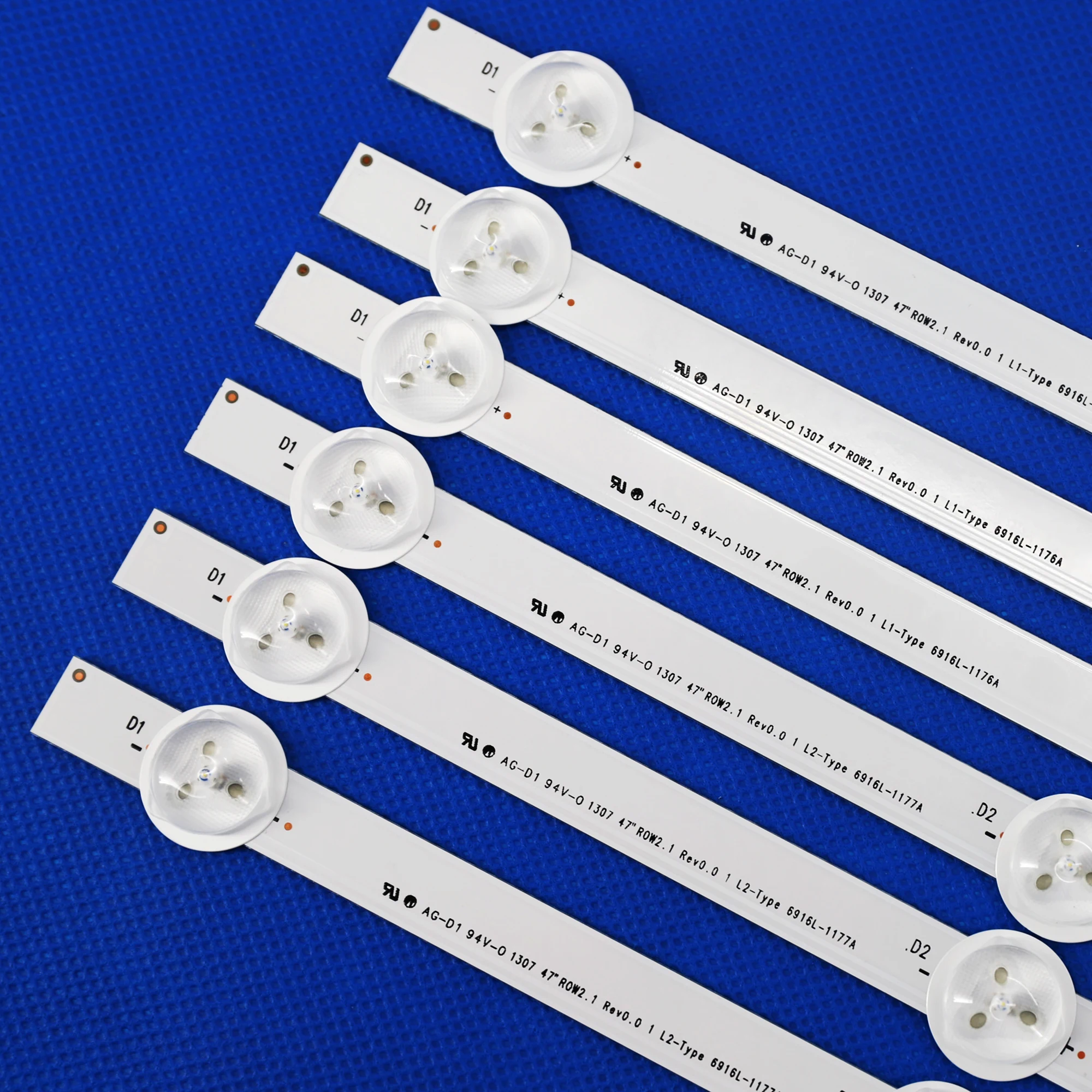 24 PCS LED Strip For LG 47inch LC470DU 47LN5200 47LN5400-CN 47LN5700 47LA620V 6916L-1174A 6916L-1175A 6916L-1176A 6916L-1177A