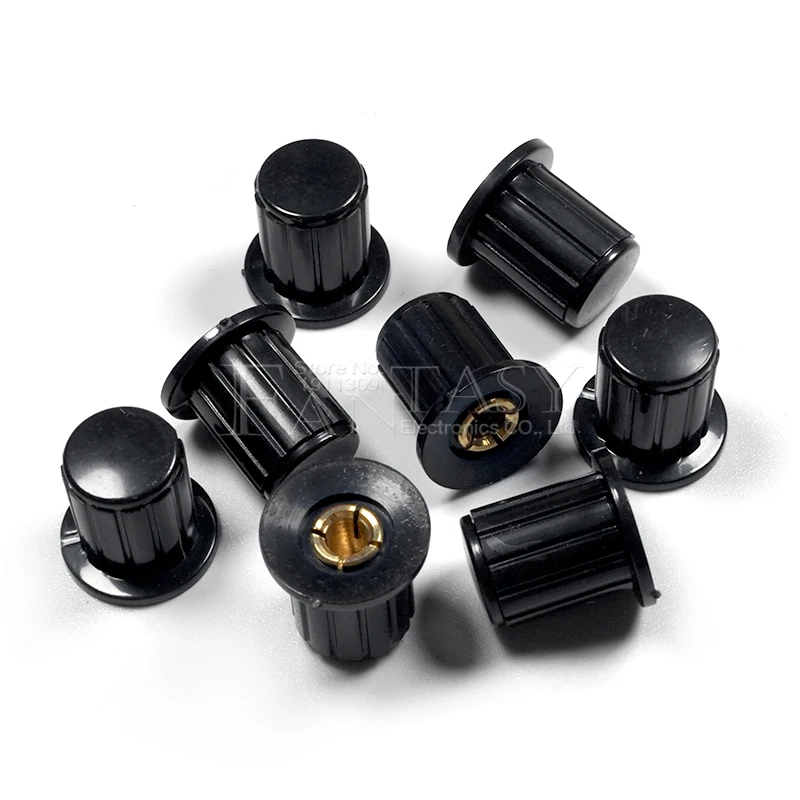 5PCS WXD3-13 black knob button cap is suitable for high quality WXD3-13-2W  turn around special potentiometer knob KYP16-16-4