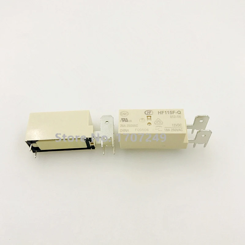 Free shipping 10Pcs 100% Original New JQX-115F-Q HF115F-Q 012-1H JQX-115F-Q-012-1H HF115F-Q-012-1H 20A 12VDC RELAY