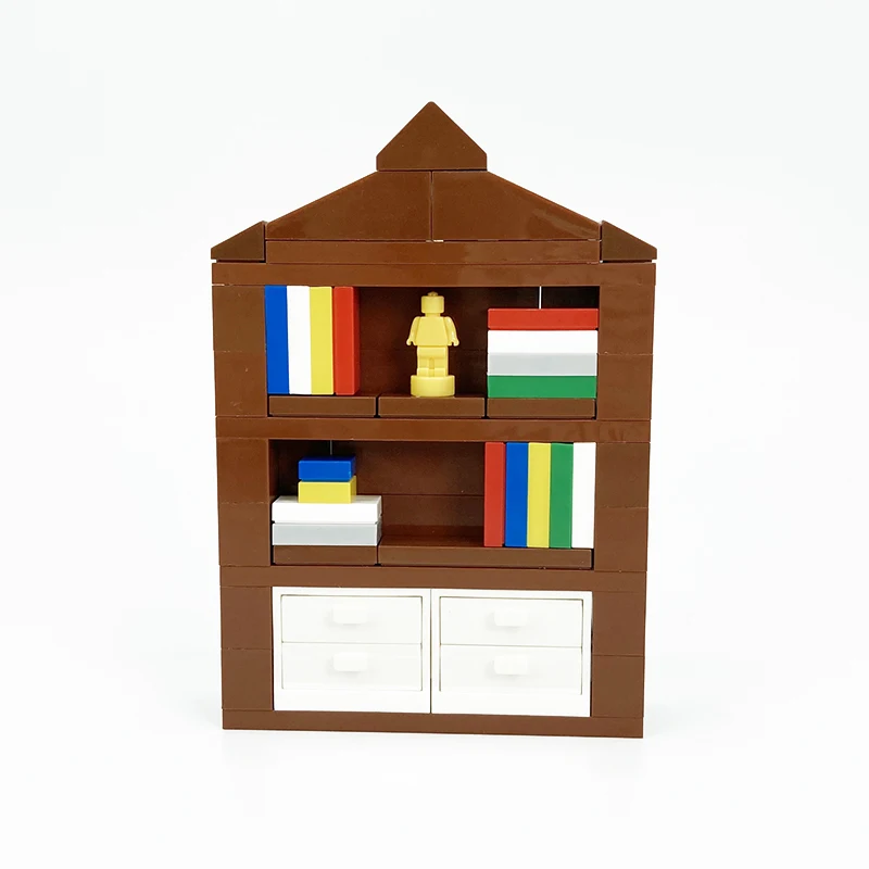 MOC Haus Möbel Bausteine Stadt Küche Zubehör DIY Spielzeug Bett Sofa Klavier Ziegel Teile Spielzeug für Kinder Jungen Geschenke