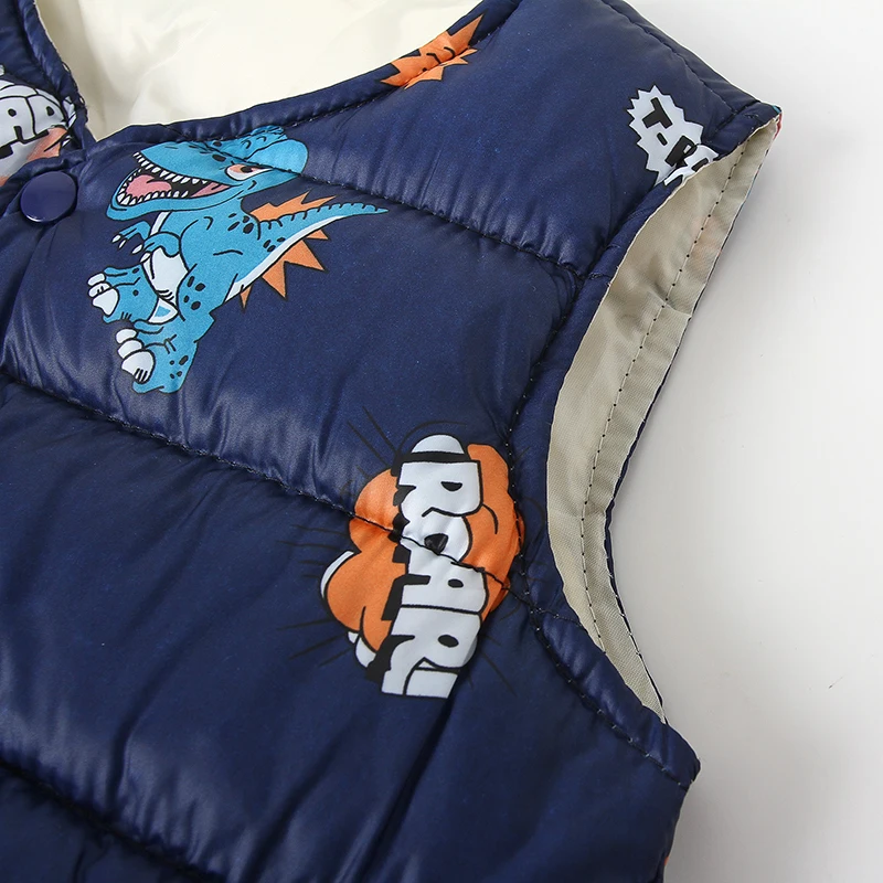 Spring Autumn Children Warm Vest Baby Thin Waistcoat Kids Outerwear Vest Children Clothes Boys Girls Jackets Vest Baby