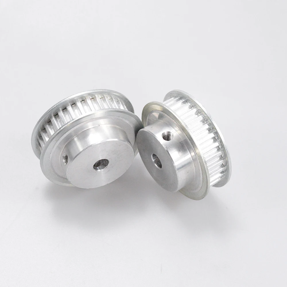 Bycdj 15Teeth XL Timing pulley Bore 5/6/6.35/8/10/12mm for width 10mm XL Synchronous Belt 15-XL BF Gear 5.08mm Pitch Transmisson